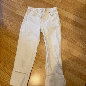 White Zara Jeans size 4